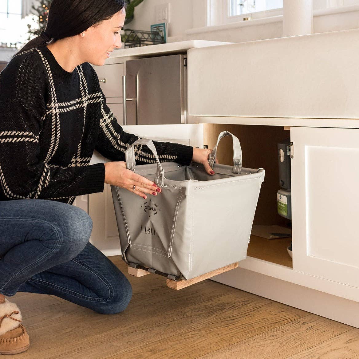 Steele Canvas Basket Corp. - Vente Paniers - Petit panier de transport Steeletex - 1 Bu8