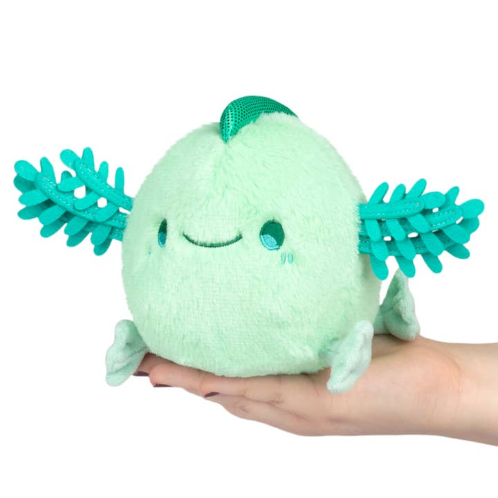 Party Snacker Mint Baby Axolotl for wholesale by Squishable