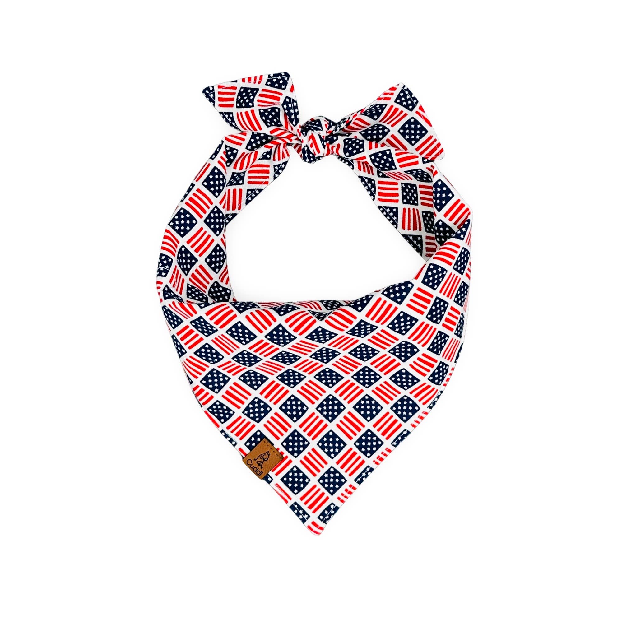 Cuddl – wholesale Pet bandana – Dog – American Flag Dog Bandana