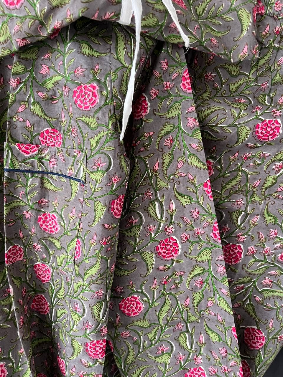 Bhawana Handicrafts - Wholesale Sleepwear Set - Women's - Unique Printed Pajama Set Block Print PJ Set Pants Shirt Set3