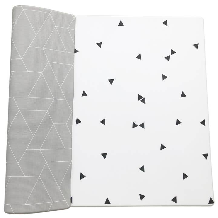 Little Bot Baby Play Mat (Ofie mat, zen line + triangle) for wholesale by Little Bot
