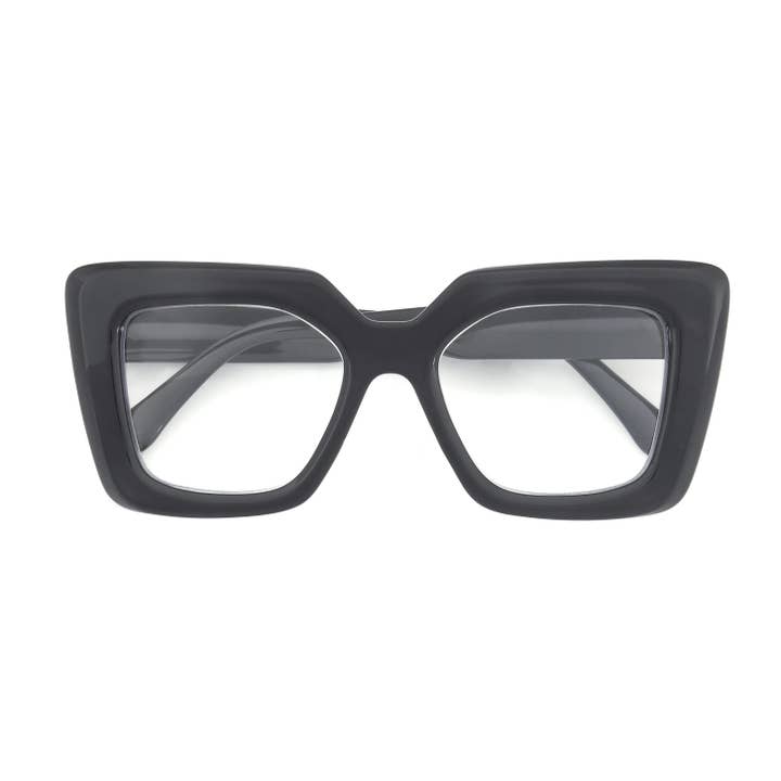 Ryan Simkhai Eyeshop – Großhandel Brille – Damen – AVIV | Schwarz | Blaulicht4