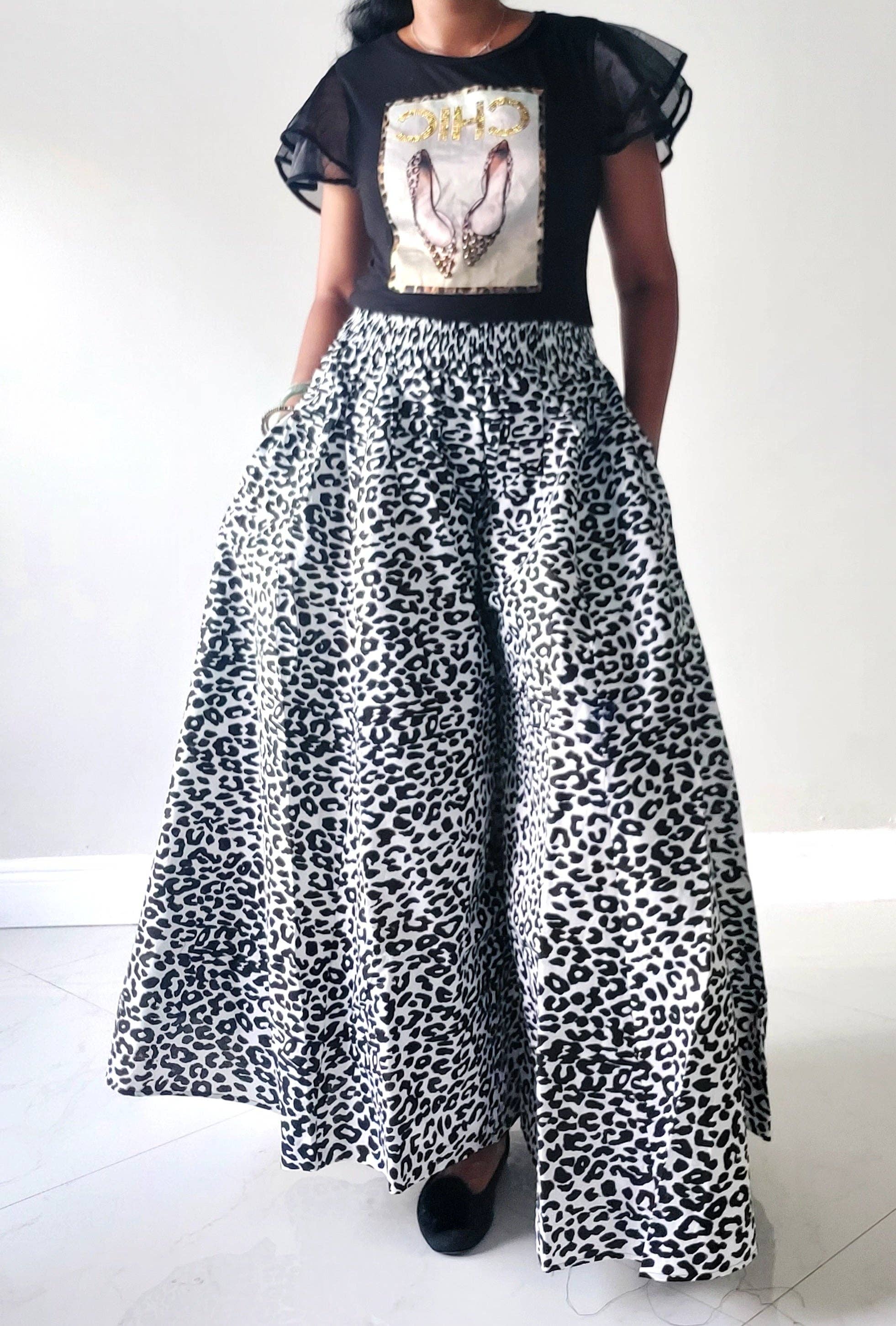 Ganni - Fayette Leopard Silk Pants | Story + Rain