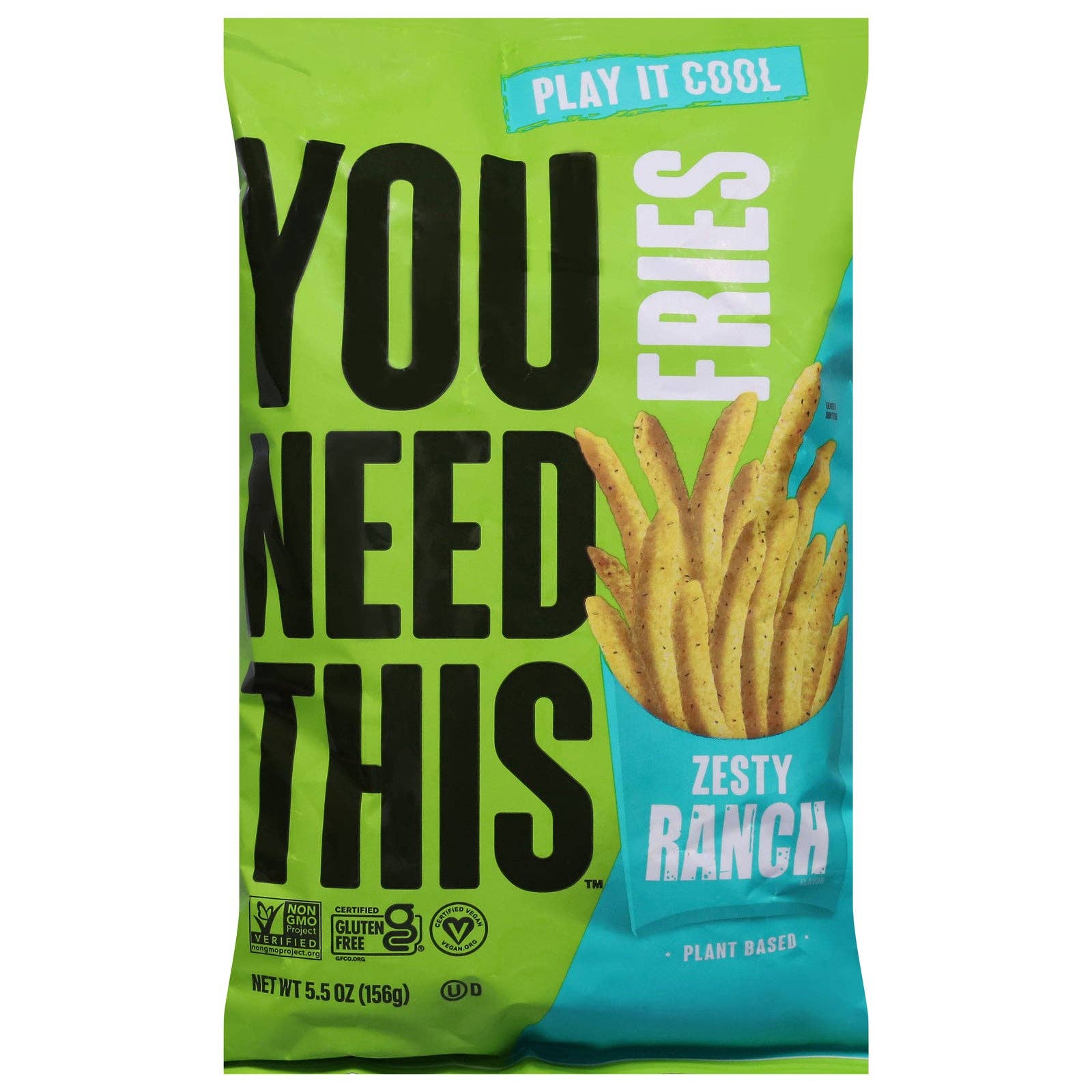 Everyday Supply Co - Wholesale Puffed Snack - You Need This - Veggie Straws Ranch - CS of 6-5.5 OZ0