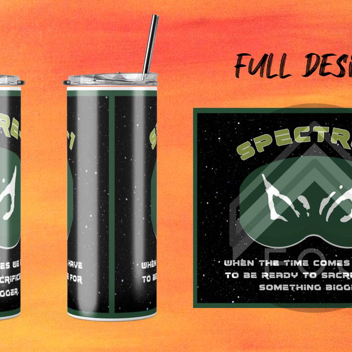 Kanan/Caleb Dume Spectre-1 - 20 oz. Skinny Tumbler for wholesale by Fangirling Over Jesus