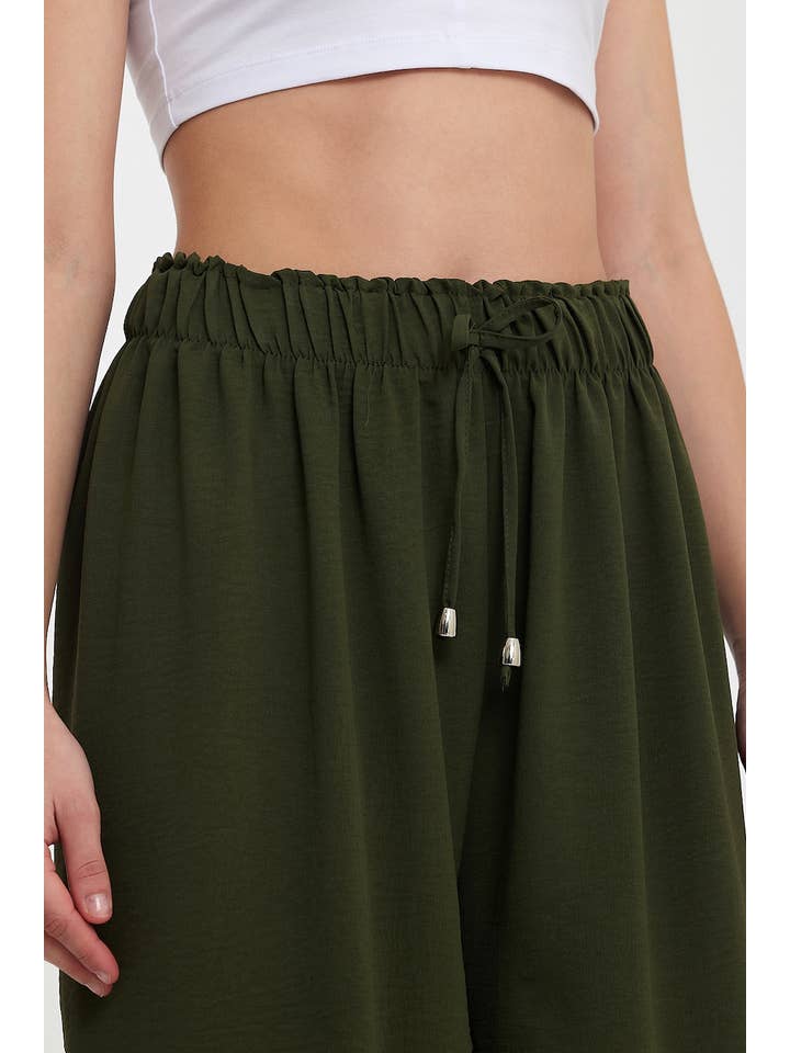 VAV NEW YORK - Wholesale Pants - Women's - Palazzo Pant Wide Leg Solid Color Pant Air Flow4