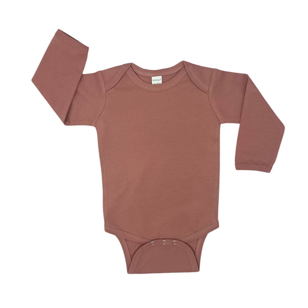 MONAG - Vente Body (sans pieds) – bébé - Body bébé à manches longues en coton biologique, grenouillère durable4