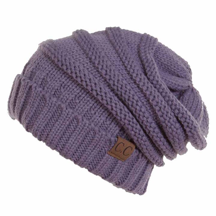 Hana - Wholesale Beanie - Women's - C.C Oversize Slouchy Knitted Beanie27
