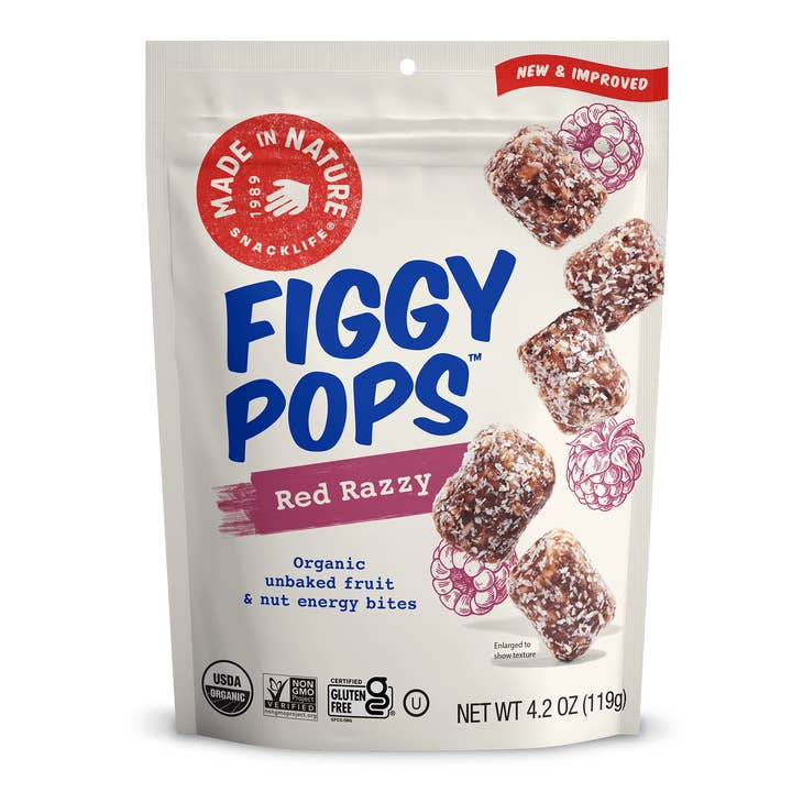 Red Razzy Figgy Pops for wholesale by Made In Nature