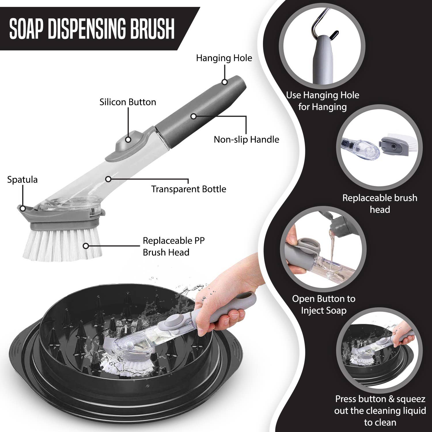 KRAFTY - Wholesale Kitchen Tool/Gadget - Chicken Shredding Tool, BBQ Shredder Claws5