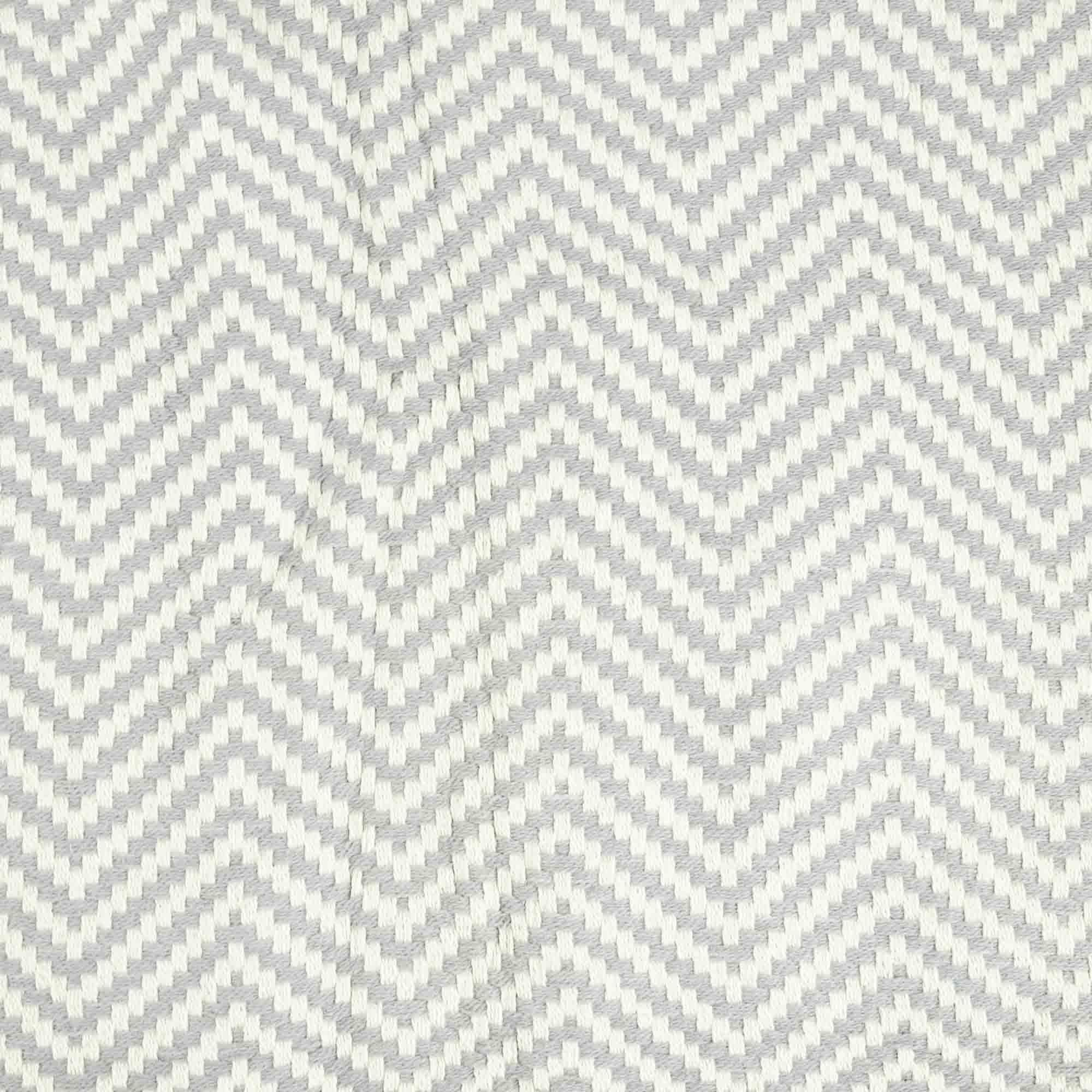 Kantha Decor – wholesale Throw blanket – Cotton Herringbone Throw With Fring-Grey White Zig Zag Lines1