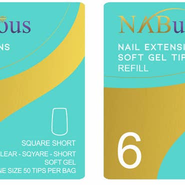 NABulous – Arte/decalque de unhas por atacado – 💅 Dicas de Recarga SQUARE | Natural | Nabulous4