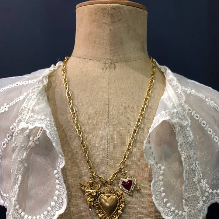 Fascinato - Wholesale Pendant/Charm Necklace - Necklace Romeo Maxi - Chain