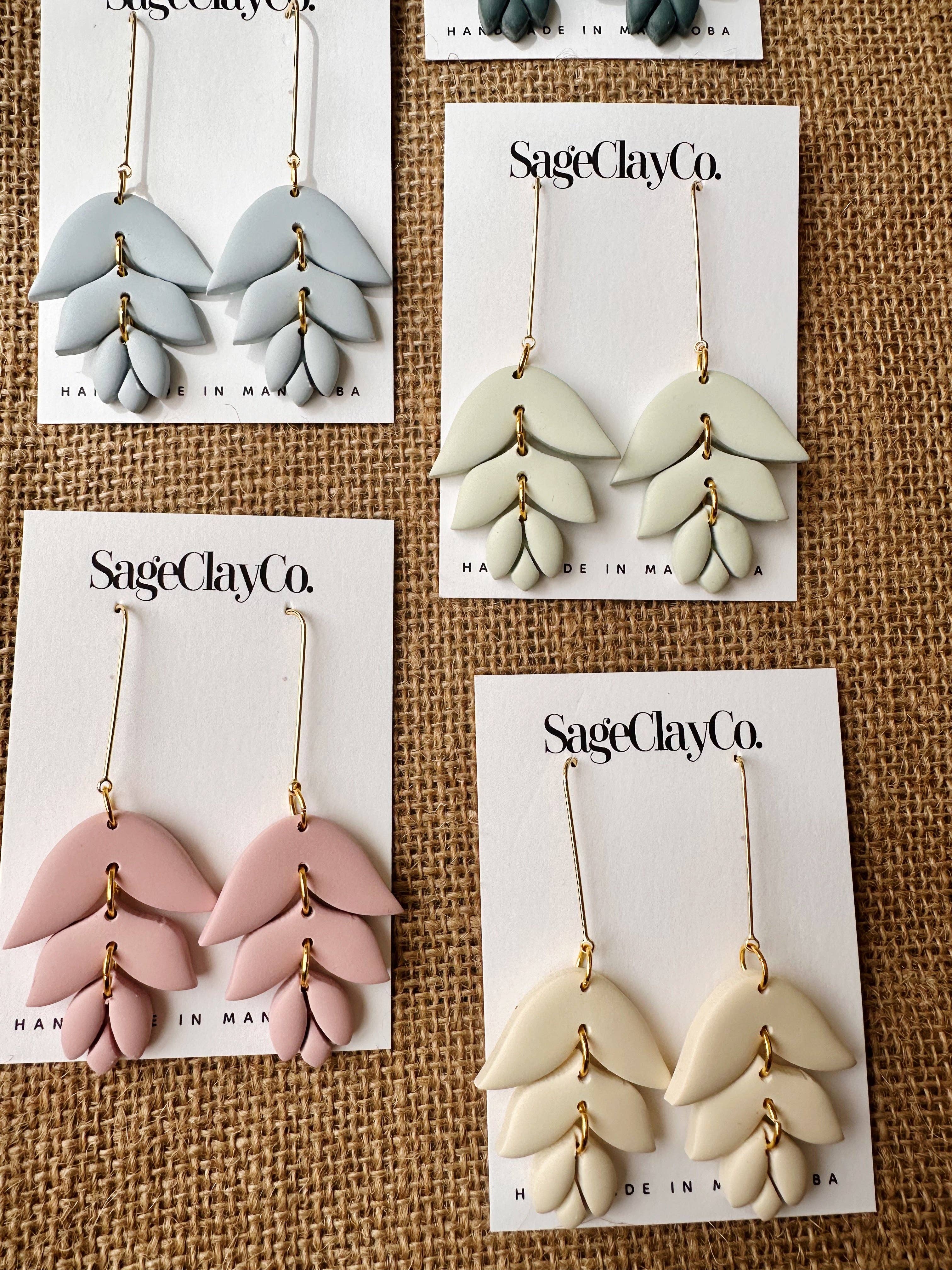 SageClayCo – Großhandel Ohrhänger – Irene | In Bloom Kollektion1