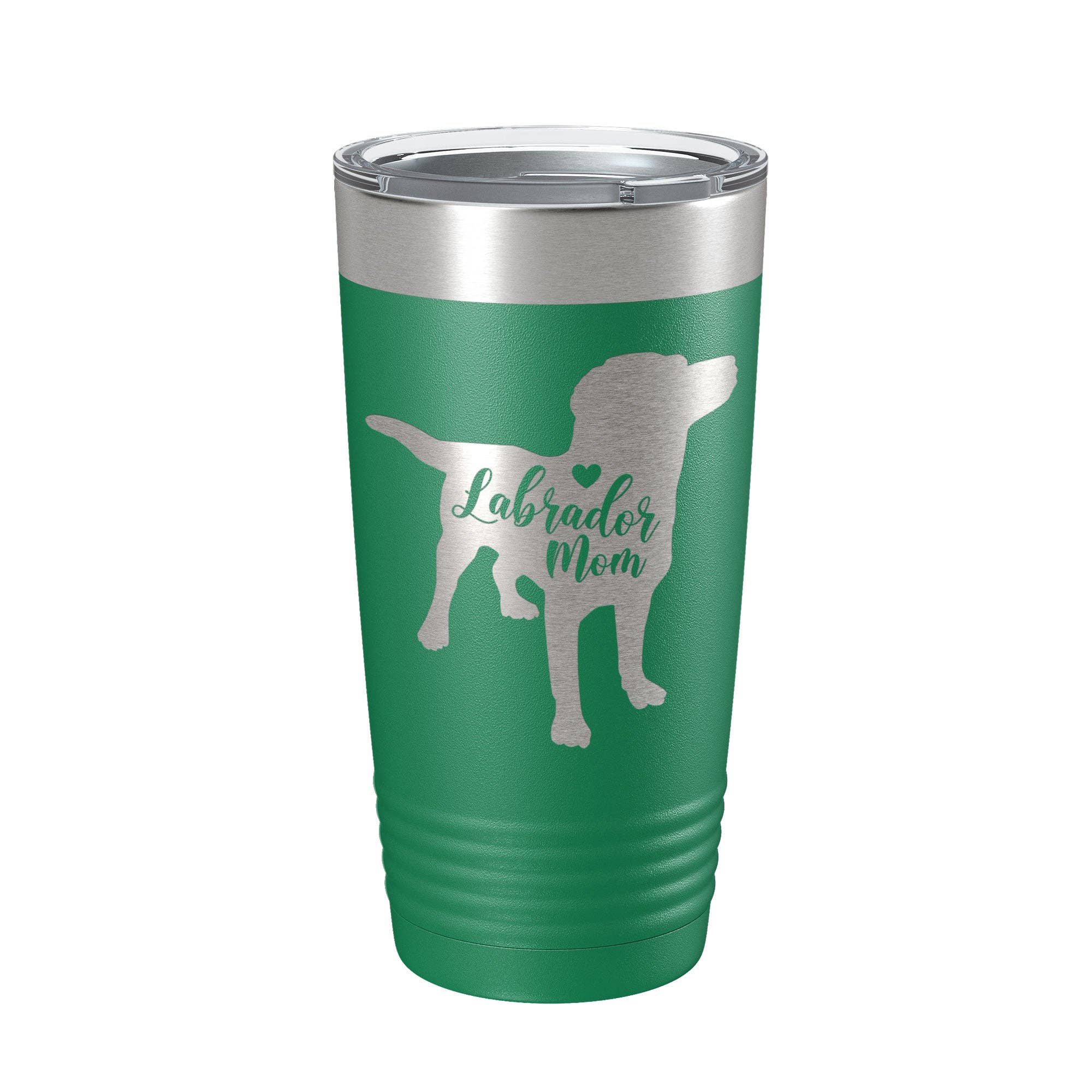 CarveBright - Vente Gourde/bouteille isotherme - Tasse de voyage Labrador Retriever Lab Mom Gumbler pour chien, cadeau, tasse à café isolée gravée au laser, 20 oz12