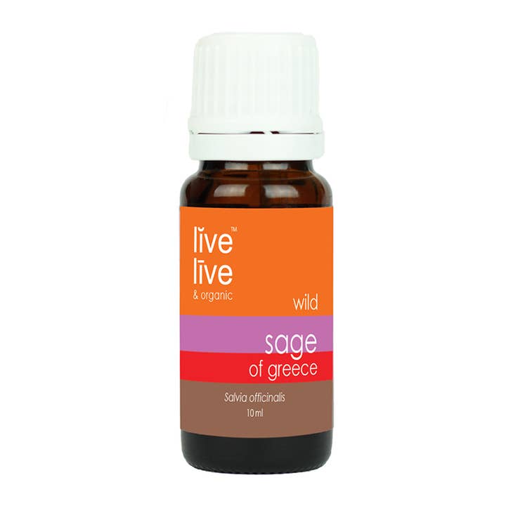 Sage of Greece, Essential Oil, 10ml for wholesale by Live Live & Organic