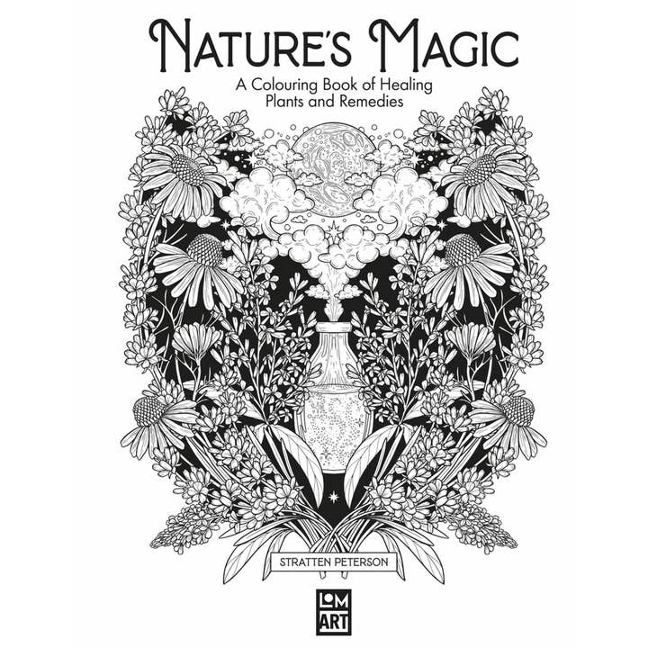 Independent Publishers Group - Wholesale Coloring Book - Adult - Nature’s Magic