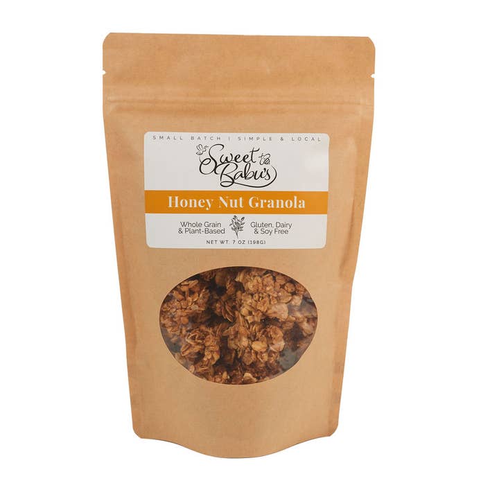 Honey Nut Granola for wholesale by Sweet Babu’s