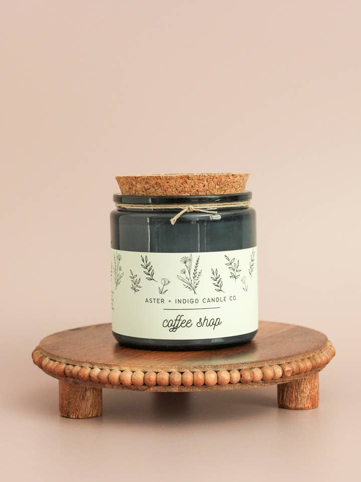 Coffee Shop | Soy Candle for wholesale by Aster + Indigo Candle Co.