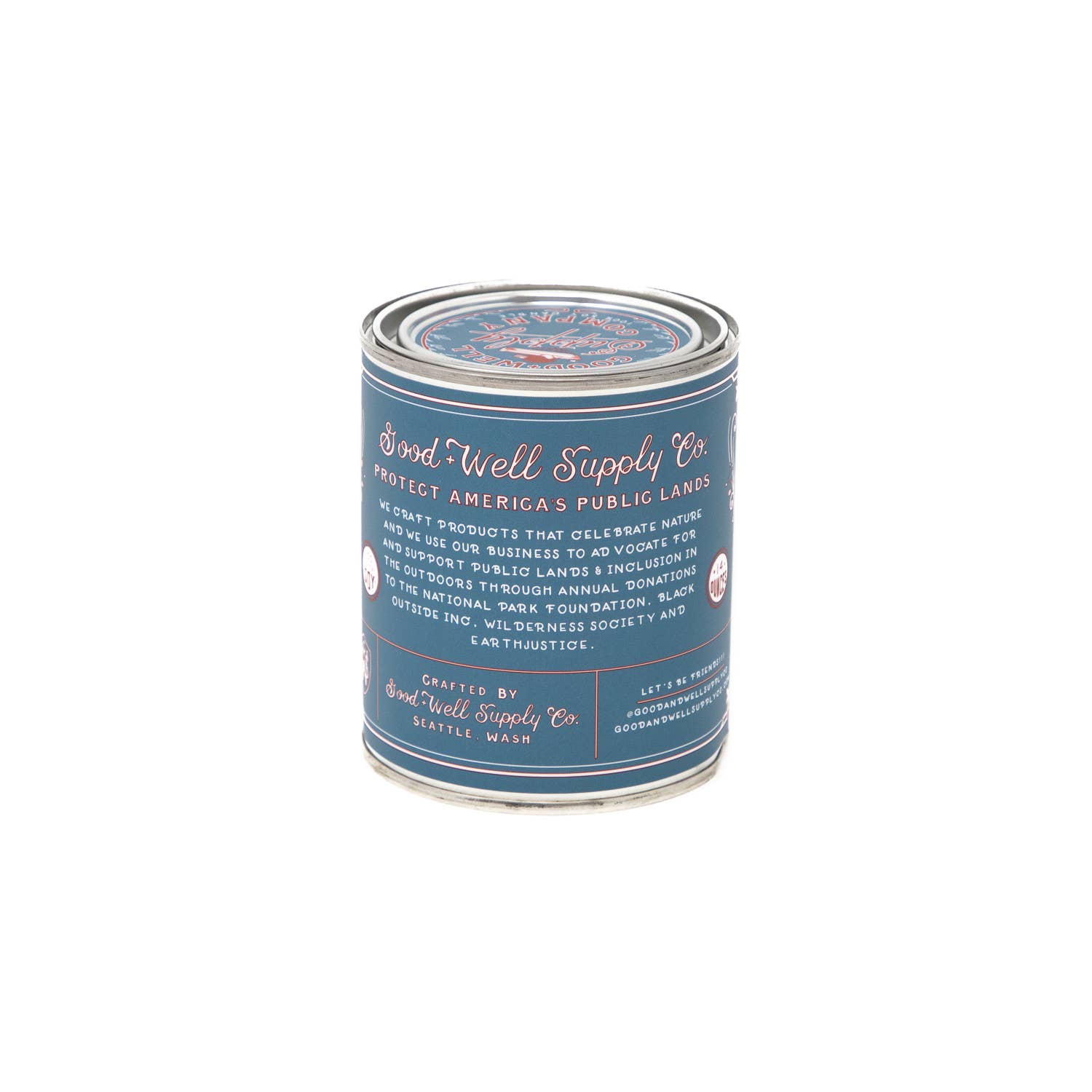 Good & Well Supply Co. - Wholesale Jar/Filled Candle - Lake Tahoe Candle4