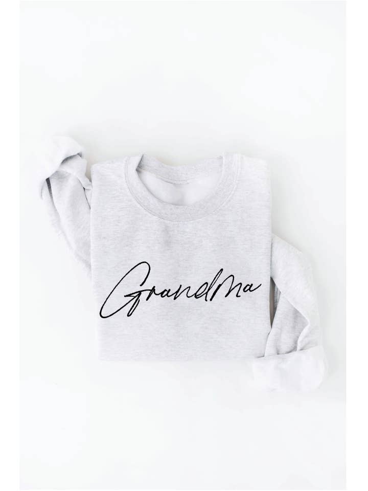 OAT COLLECTIVE - Wholesale Graphic Sweatshirt - Women's - GRANDMA Graphic Sweatshirt2