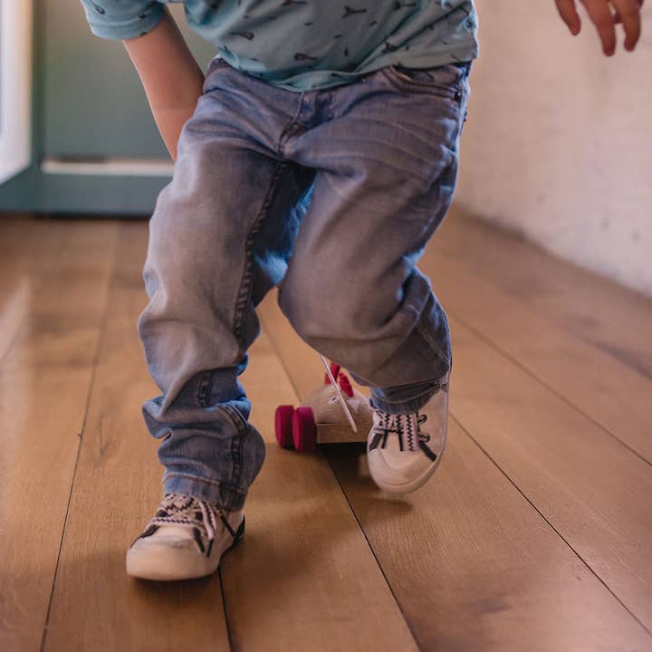 ELOU by Valoris - Wholesale Wood Toy - Kids - Pull-along toy Wooden and cork Rooster2