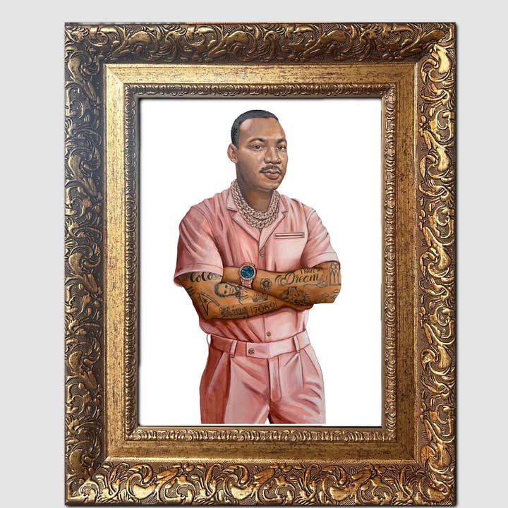 LX Artworks - Wholesale Art print - MLK Canvas Print2