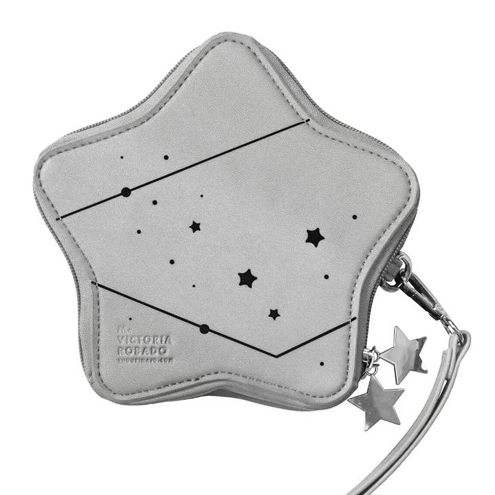 SHOURIMAJO - Wholesale Wristlet - Star Ita-Bag Wristlet (Silver)2