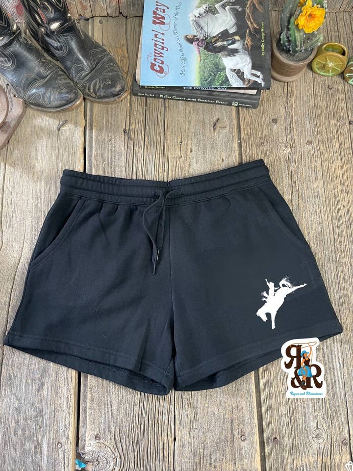 Pantalones Cortos para Montar a Pelo en Bronc al por Mayor para venta al por mayor de Ropes and Rhinestones