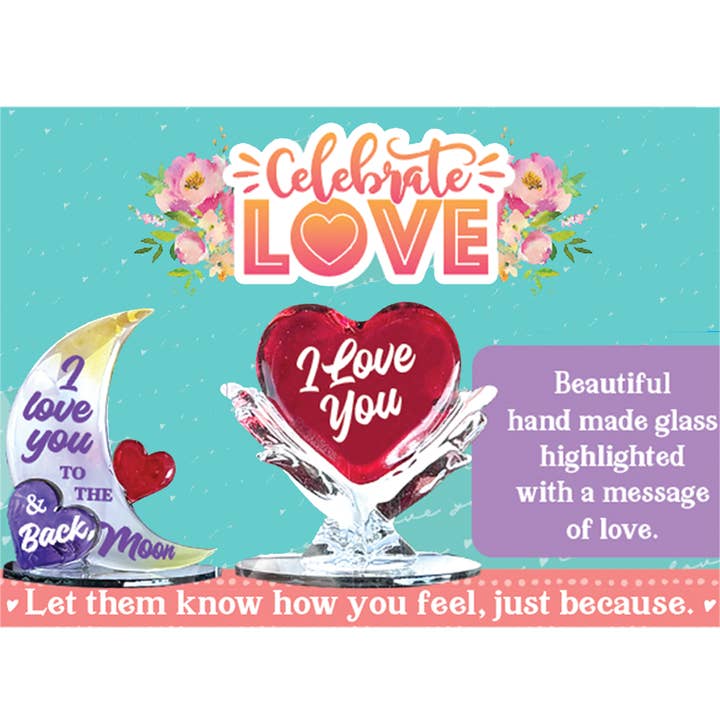 Novelty Brands - Wholesale Retailer Display - Home & Living - Celebrate Love Glass Keepsake Assortment Boxed - 12/Display3