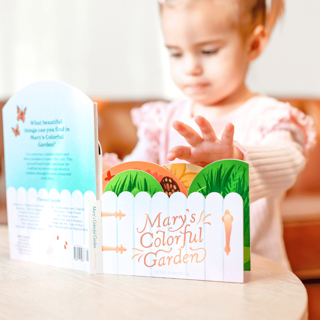 The Little Rose Shop - Wholesale Baby & Toddler Book (0-2) - Mary's Colorful Garden Board Book3
