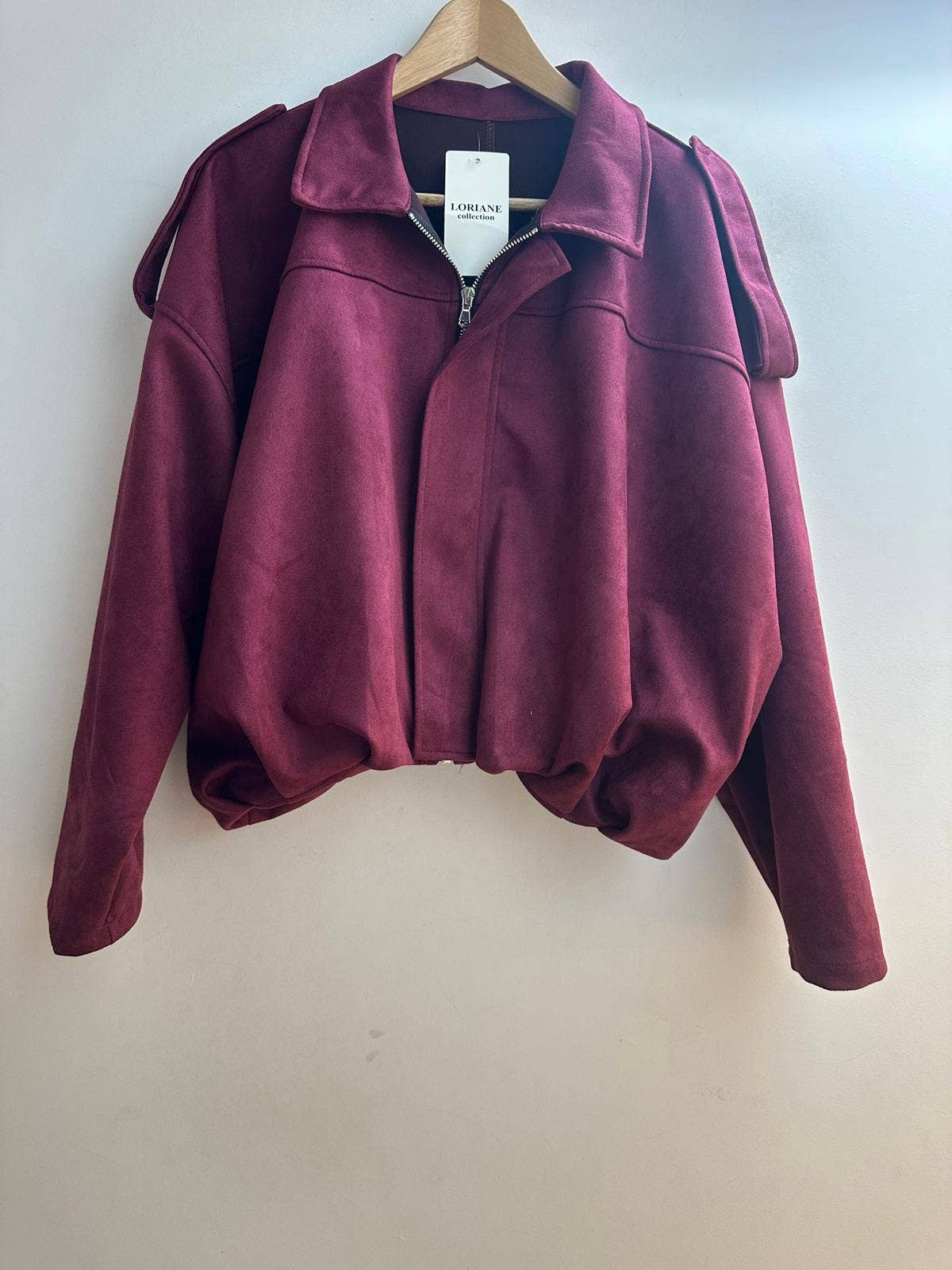 LORIANE - Wholesale Jacket - Women's - 10338 Suede jacket6