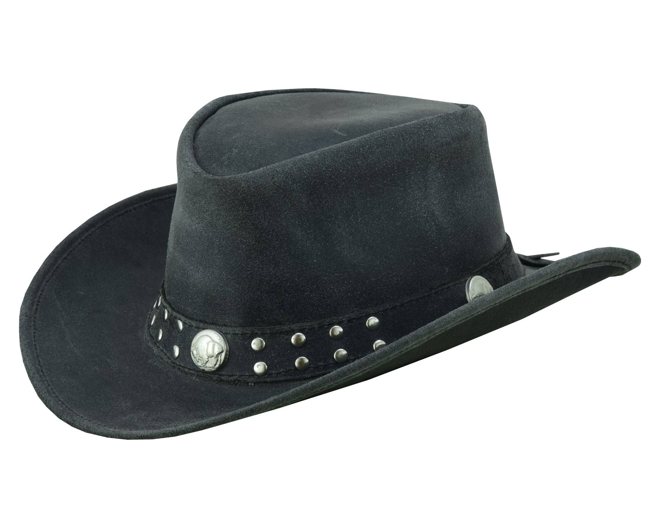 Lesa collection inc - Wholesale Cowboy Hat - Unisex - Arizona Leather Hats for Men & Women Cowboy western style8