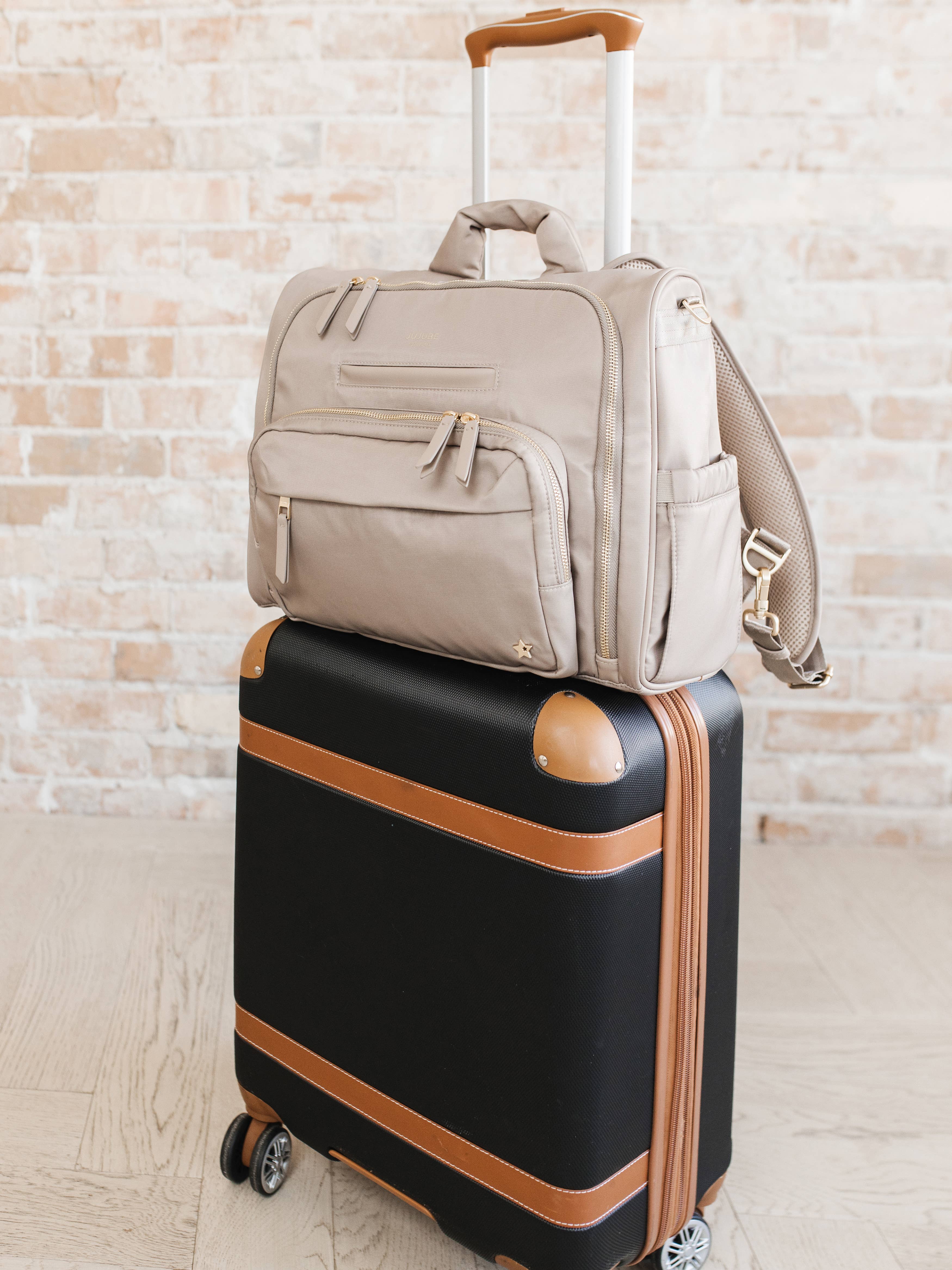 JuJuBe - Wholesale Diaper Bag - Baby - Satchel Taupe6