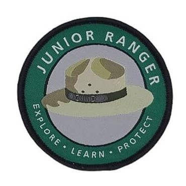 PNW Apparel – Großhandel Aufnäher – Junior Ranger Abzeichen – Entdecken, Lernen, Schützen0