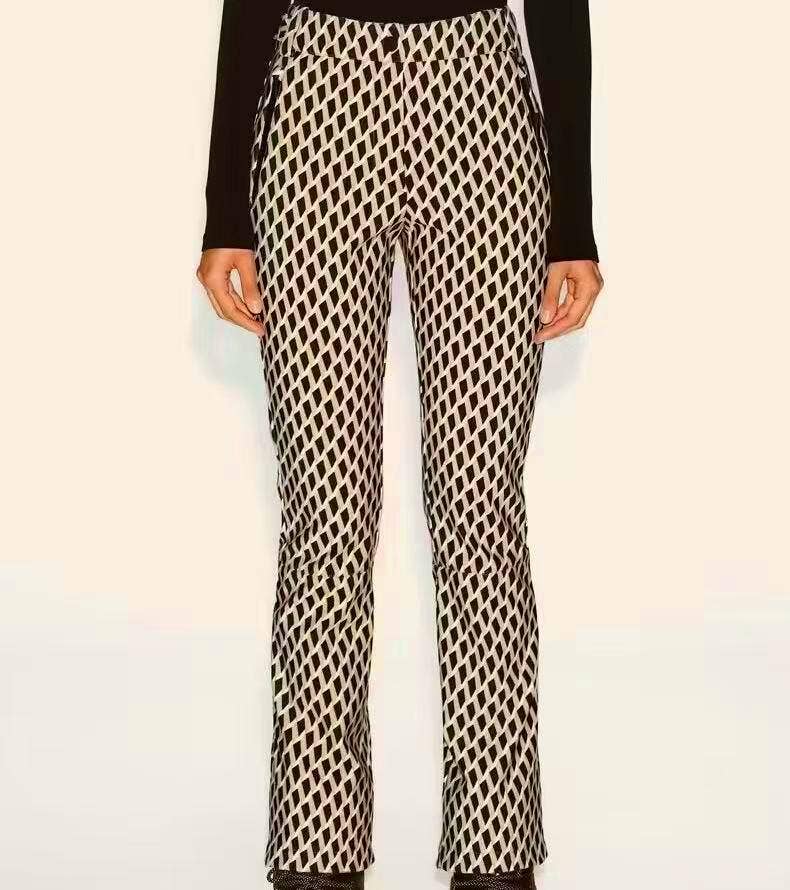 Rosa Clothing - Wholesale Coat - Women's - Printed belt hooded ski padded quilted jacket coat12