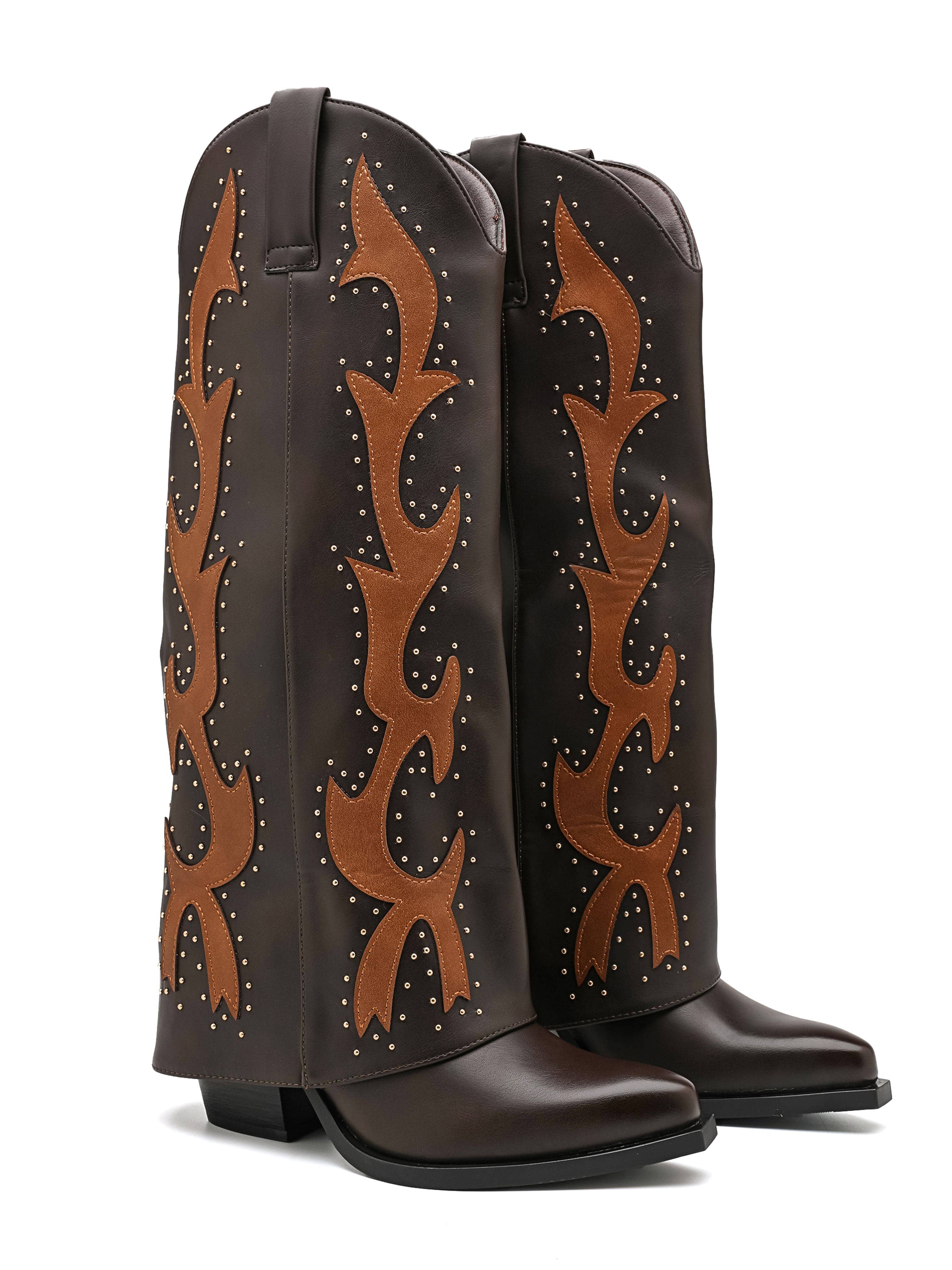 ISABAC - Wholesale Cowboy Boots - Women's - Stivali Texani - 6922 Brown1