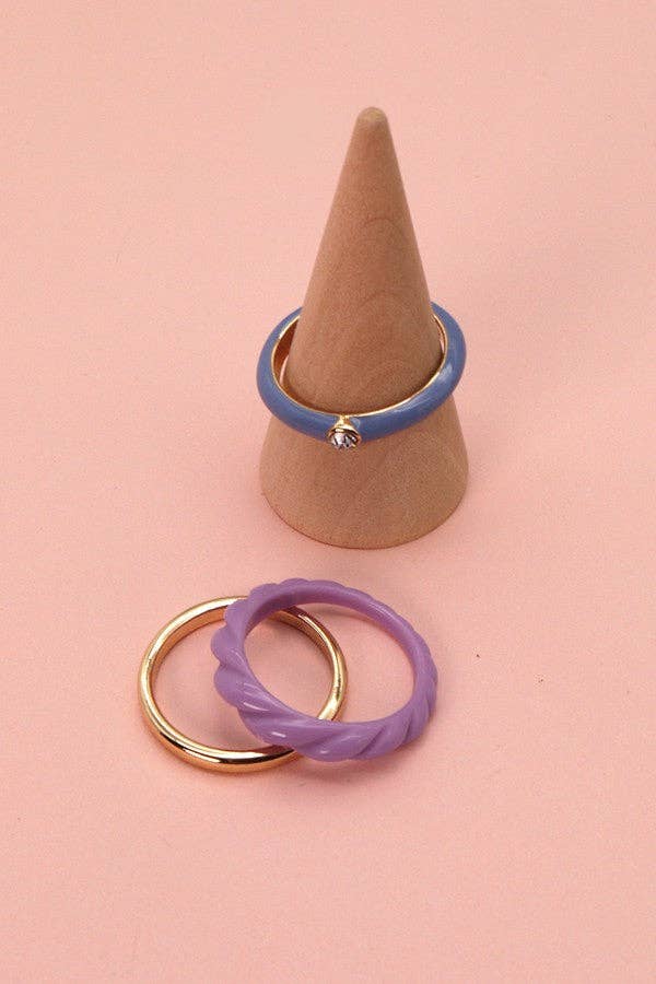 JOSSLYN by wall to wall – Großhandel Schmucksets – EPOXID-RINGSATZ | 31R220172