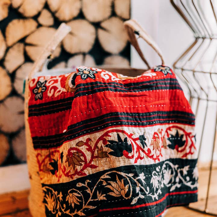 Ten Thousand Villages - Wholesale Throw Blanket - Sacred Sari Throw