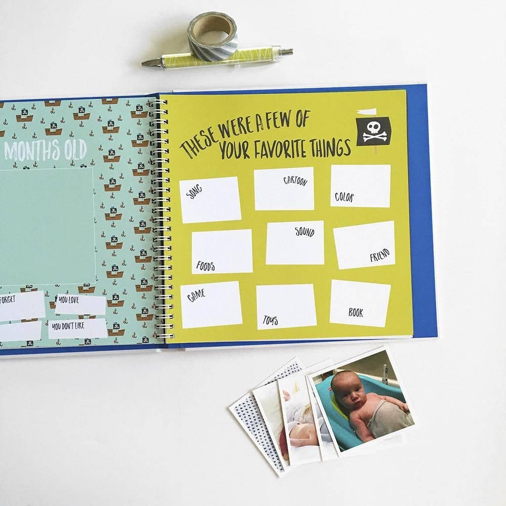 Lucy Darling - Vente Livre de souvenirs – enfant et bébé - Livre de mémoire de Little Captain3