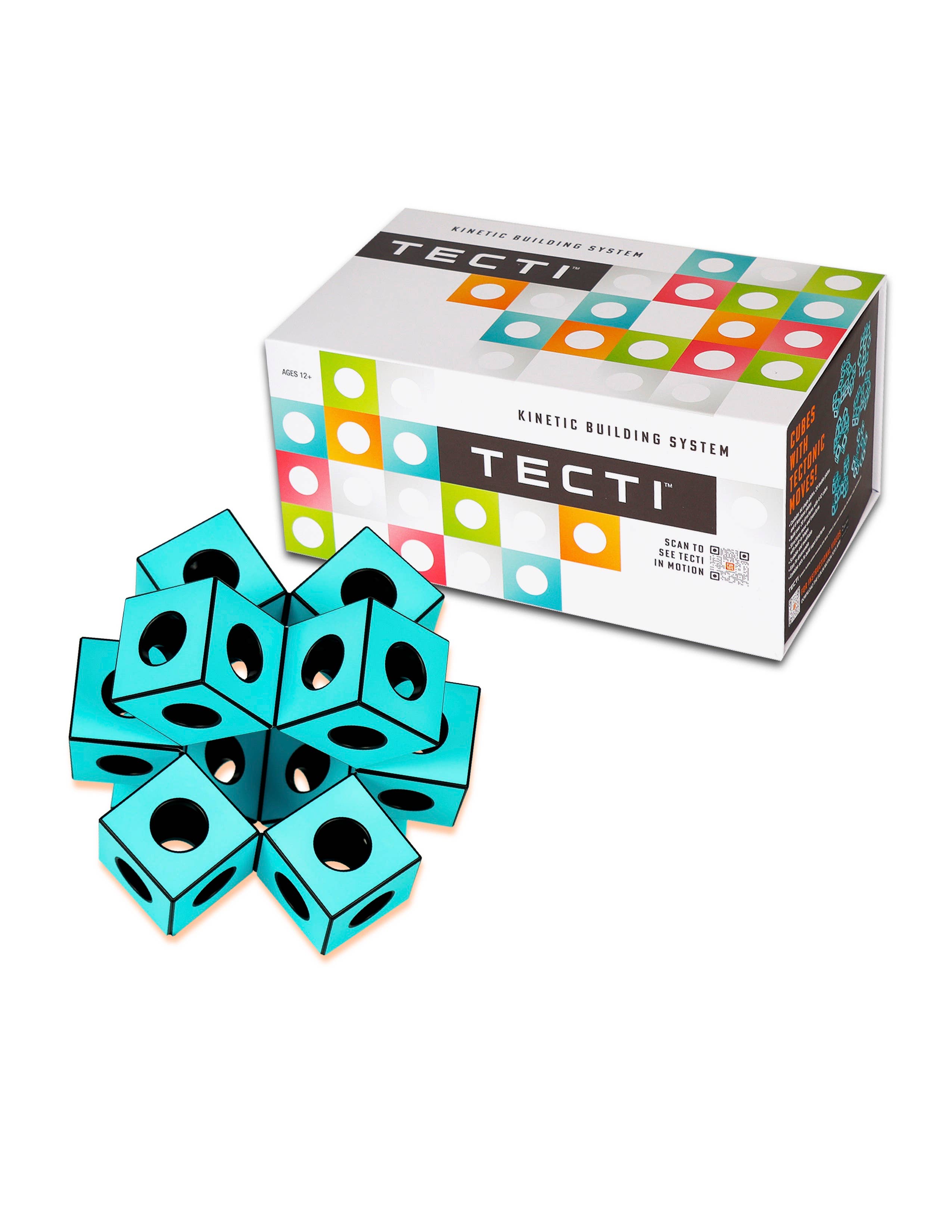 Fun In Motion Toys - Wholesale Building Set - Kids - TECTI - Kinetic Building System - Cubes with Tectonic Moves1
