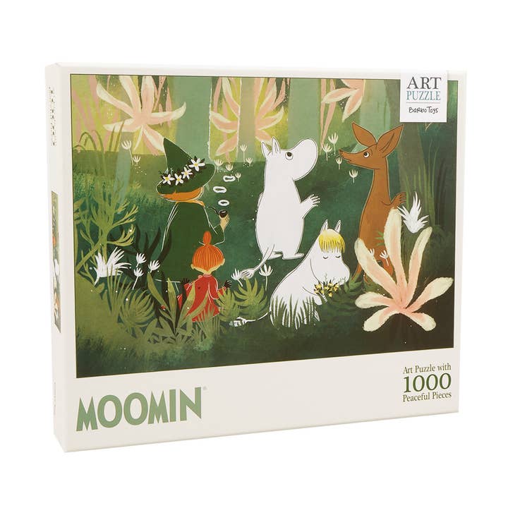 Puzzle d'Arte Moomin - 1000 pezzi - Verde per la vendita all'ingrosso da parte di Barbo Toys