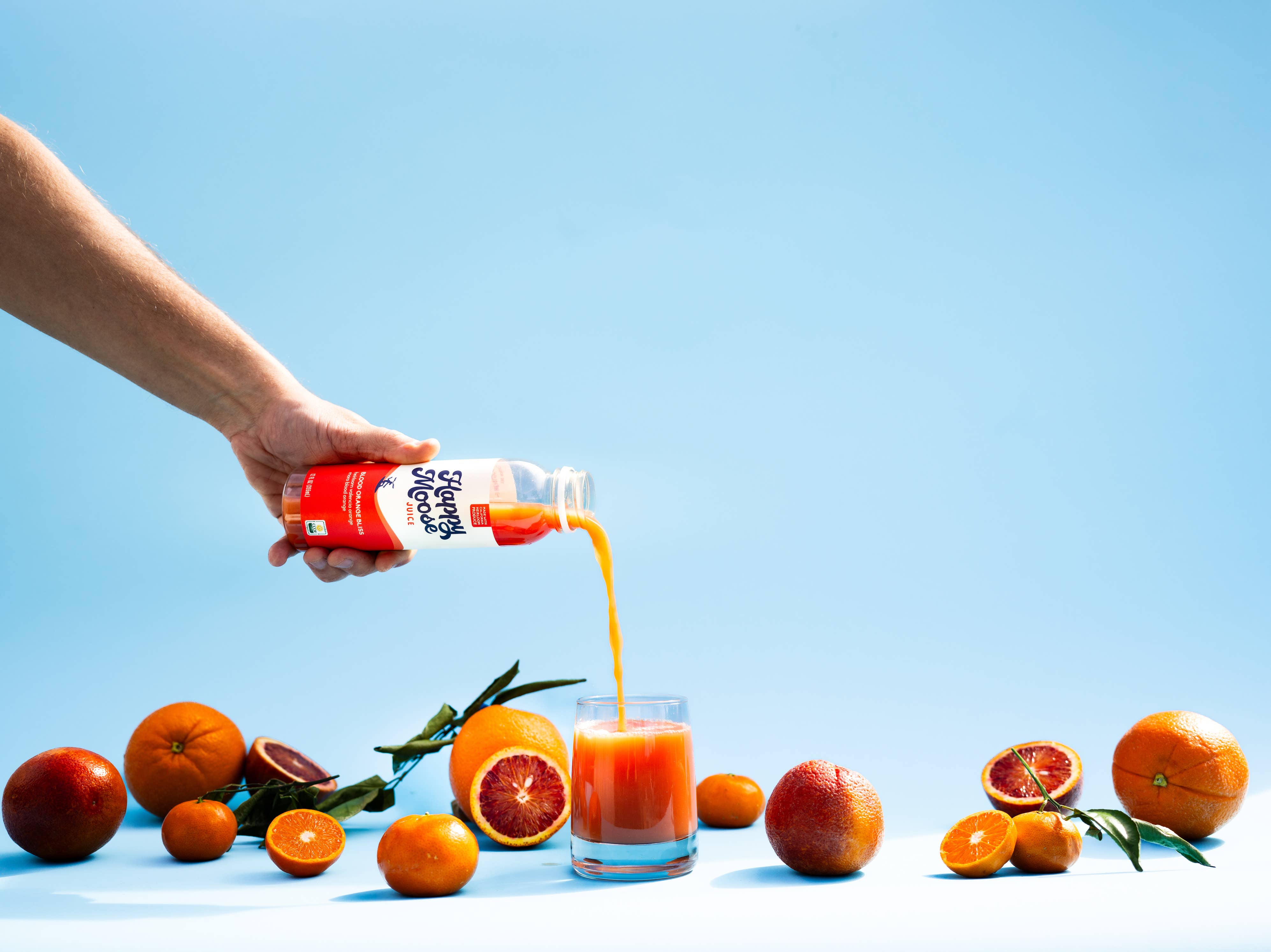 Happy Moose Juice - Wholesale Wellness Juice/Tonic - Blood Orange Bliss - Organic Cold-Press Juice2