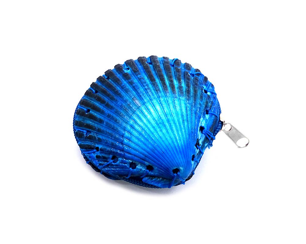 Pichincha - Vente Porte-monnaie – femme - Porte-monnaie rigide en forme de coquille de palourde teinte naturelle3