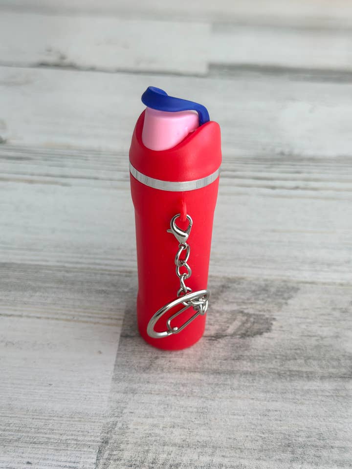 Llavero Owal "Rojo" para venta al por mayor de Harris Girls & Co.