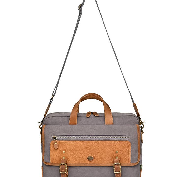 TSD Brand – wholesale Briefcase – Unisex – Valley Oak Canvas Brief Bag21