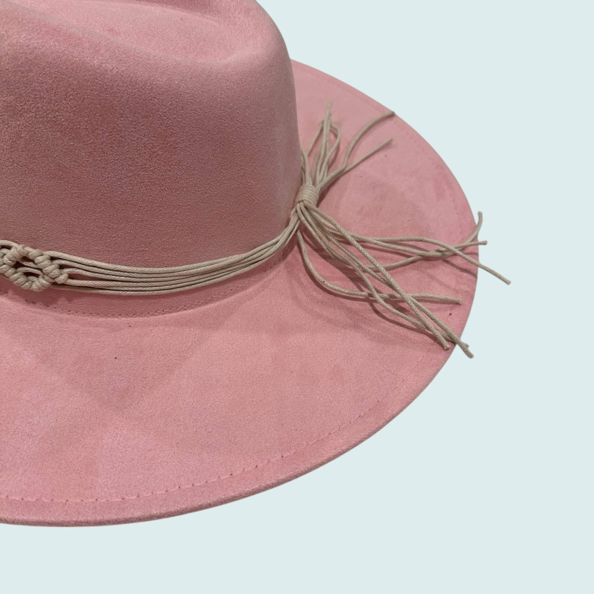 Bella Betty - Wholesale Hat Accessory - Women's - Handwoven Macramé Hat Band – Set of 3 (Boho Chic Adjustable)2