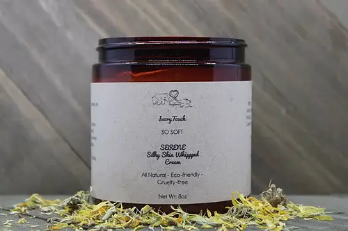 IvoryTouch Holistic Care – wholesale Kroppsbalsam/Smör – Serene silkeslen hud vispad grädde - 8oz0