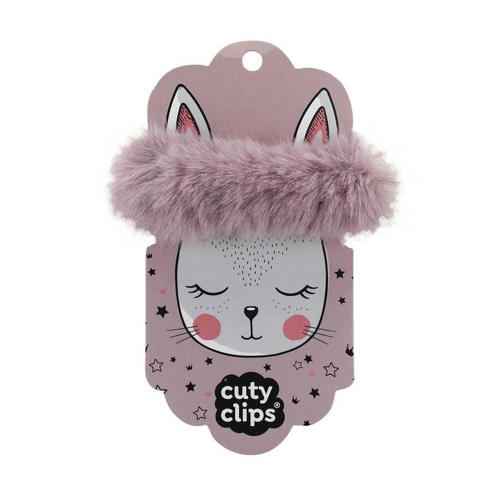 Cuty Clips - "Fluffy Bunny" Hair Band for wholesale by Challenge and Fun, Inc.
