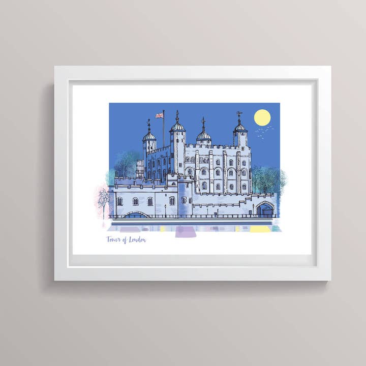 Tower of London Print for wholesale by Rocket 68